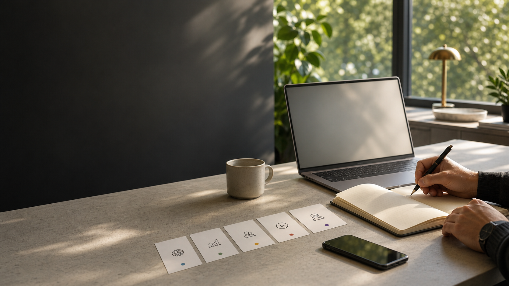 Media OS workspace for content, rhythm and evidence.